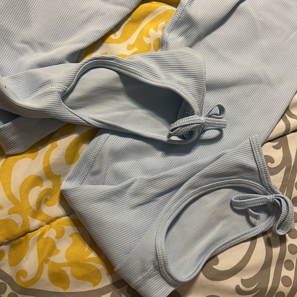 Light blue Dri-Fit workout Nike leggings - Picture 4 of 4